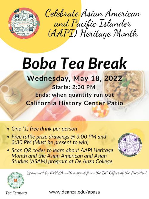 Boba Tea Break flyer