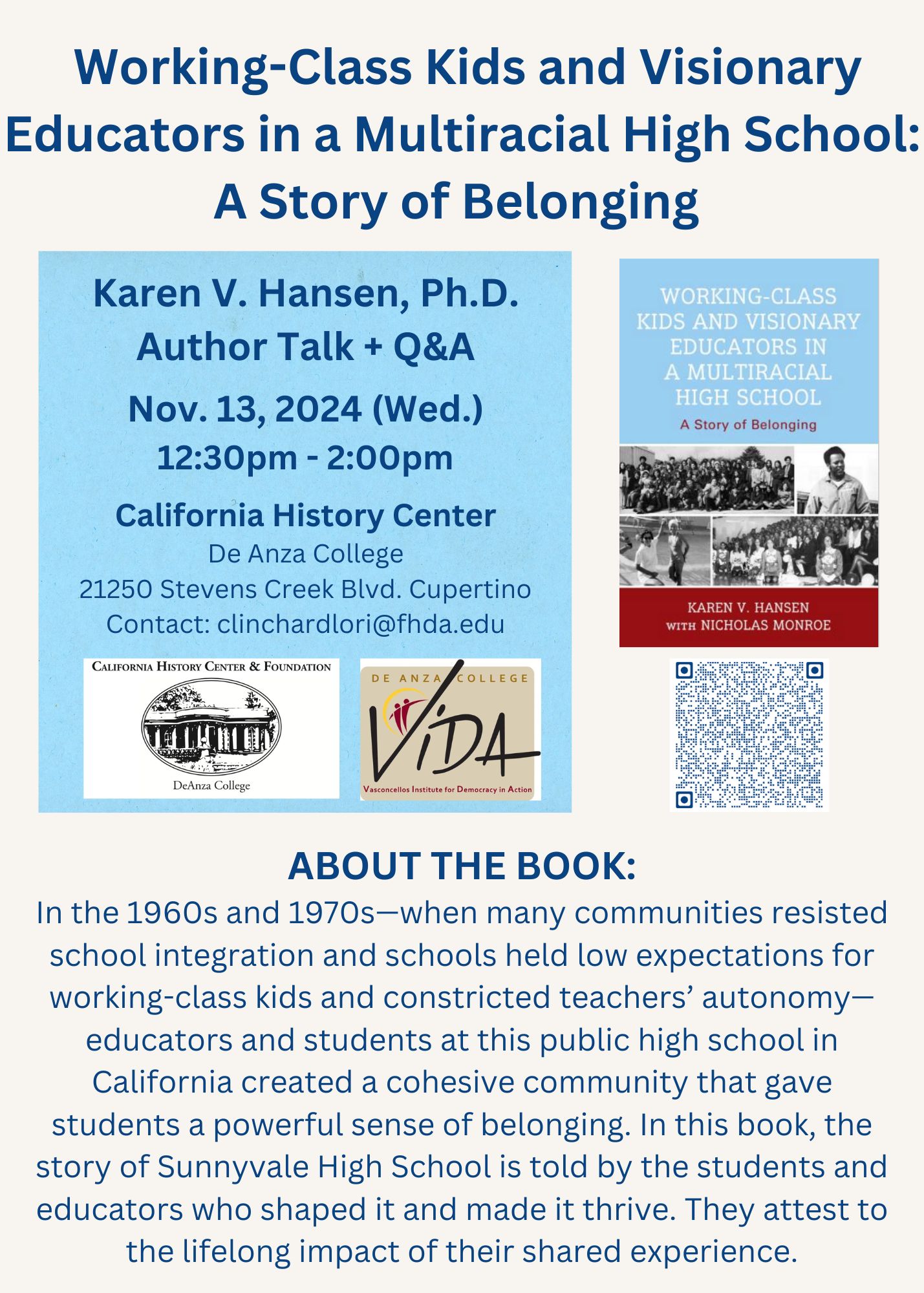 Hansen Author Talk Hansen Author Talk