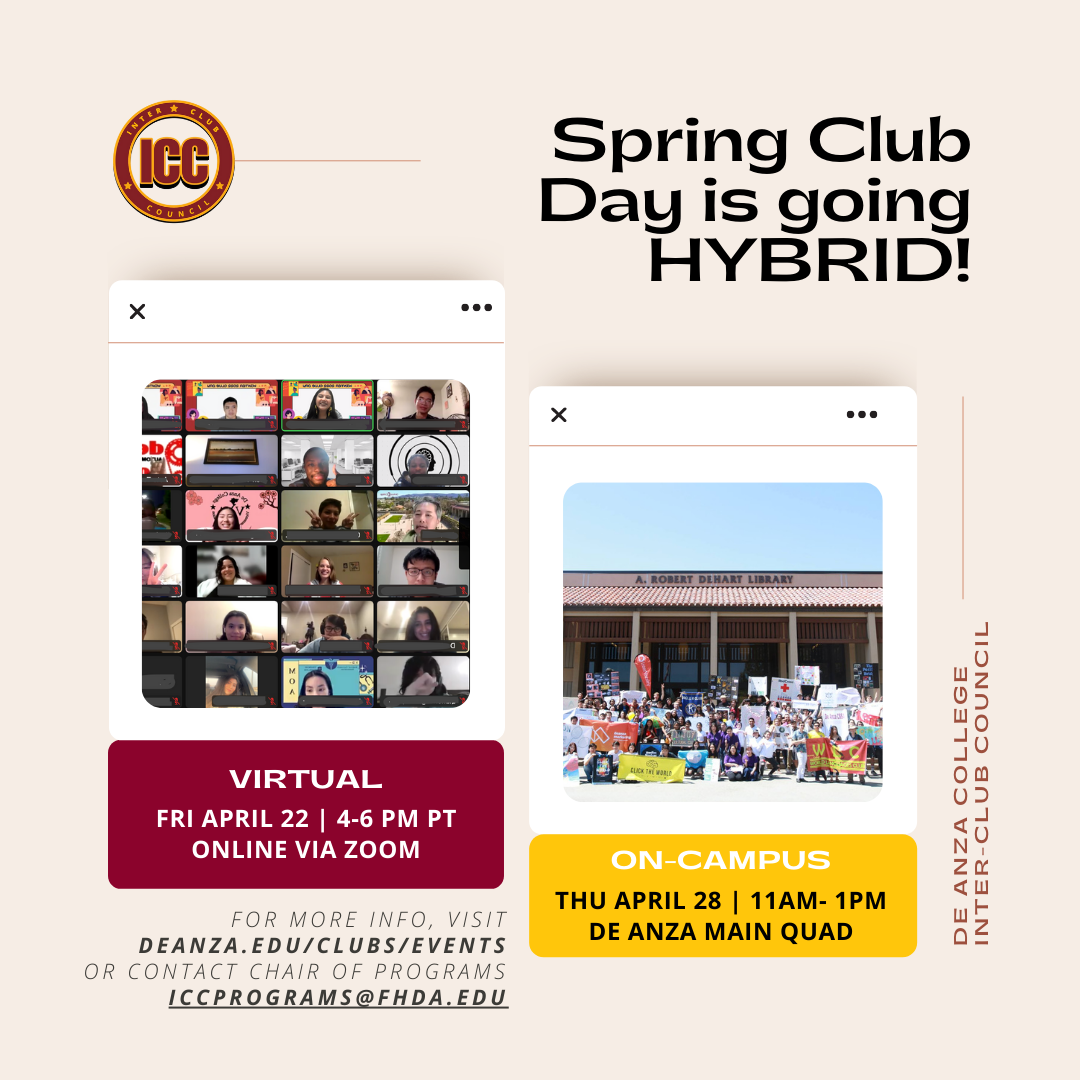 Flyer for spring club day