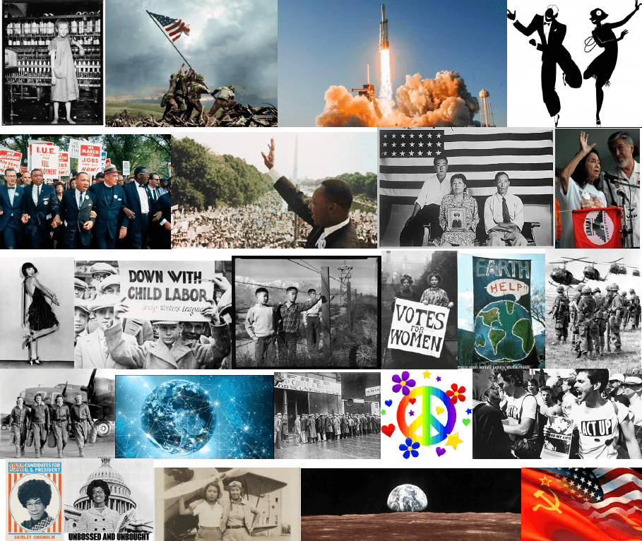 american history collage