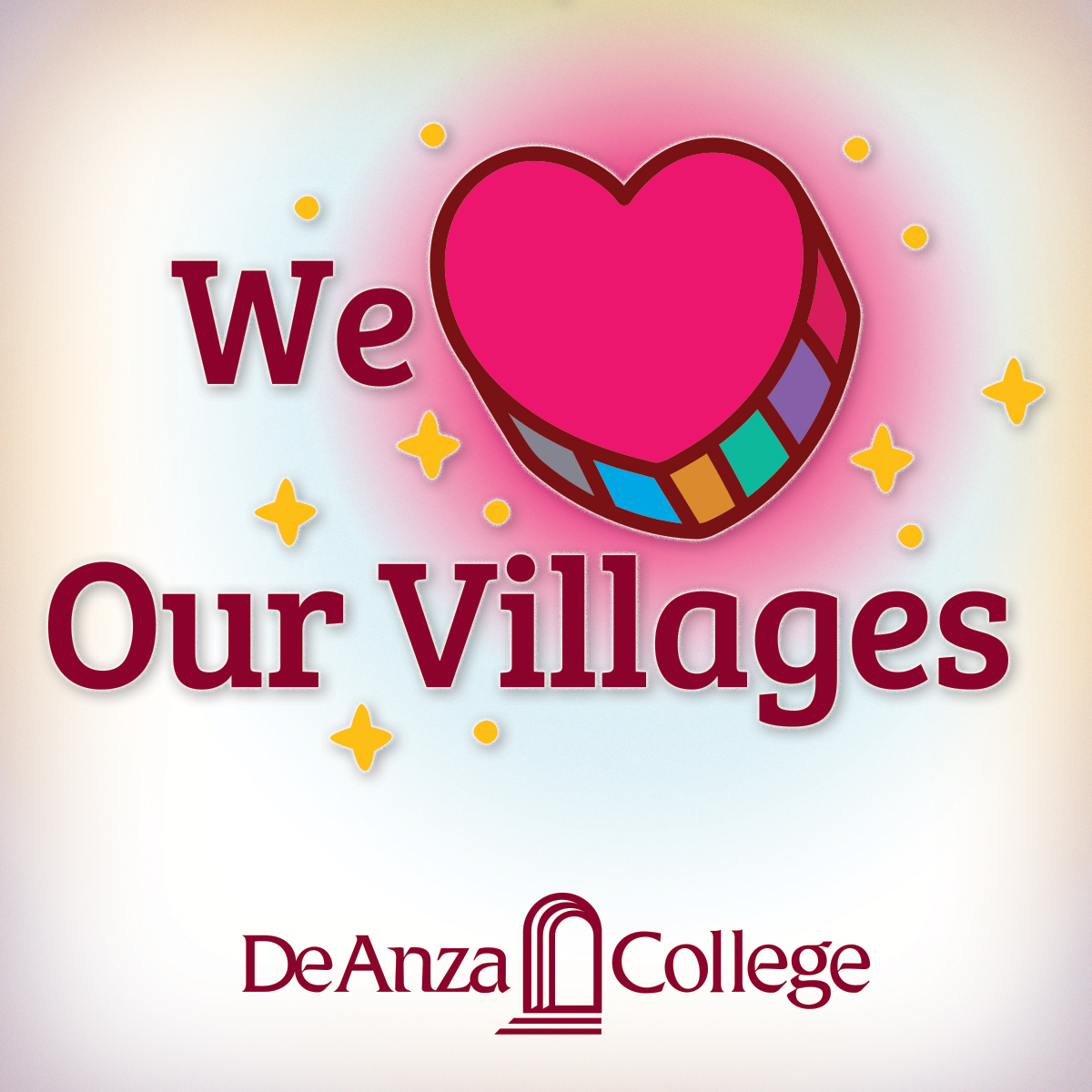 De Anza will celebrate the one-year anniversary of its Village Centers - designated spaces on campus for each of the six Villages - with a daylong, progressive party for students and employees, featuring food, games and giveaways at each location.
