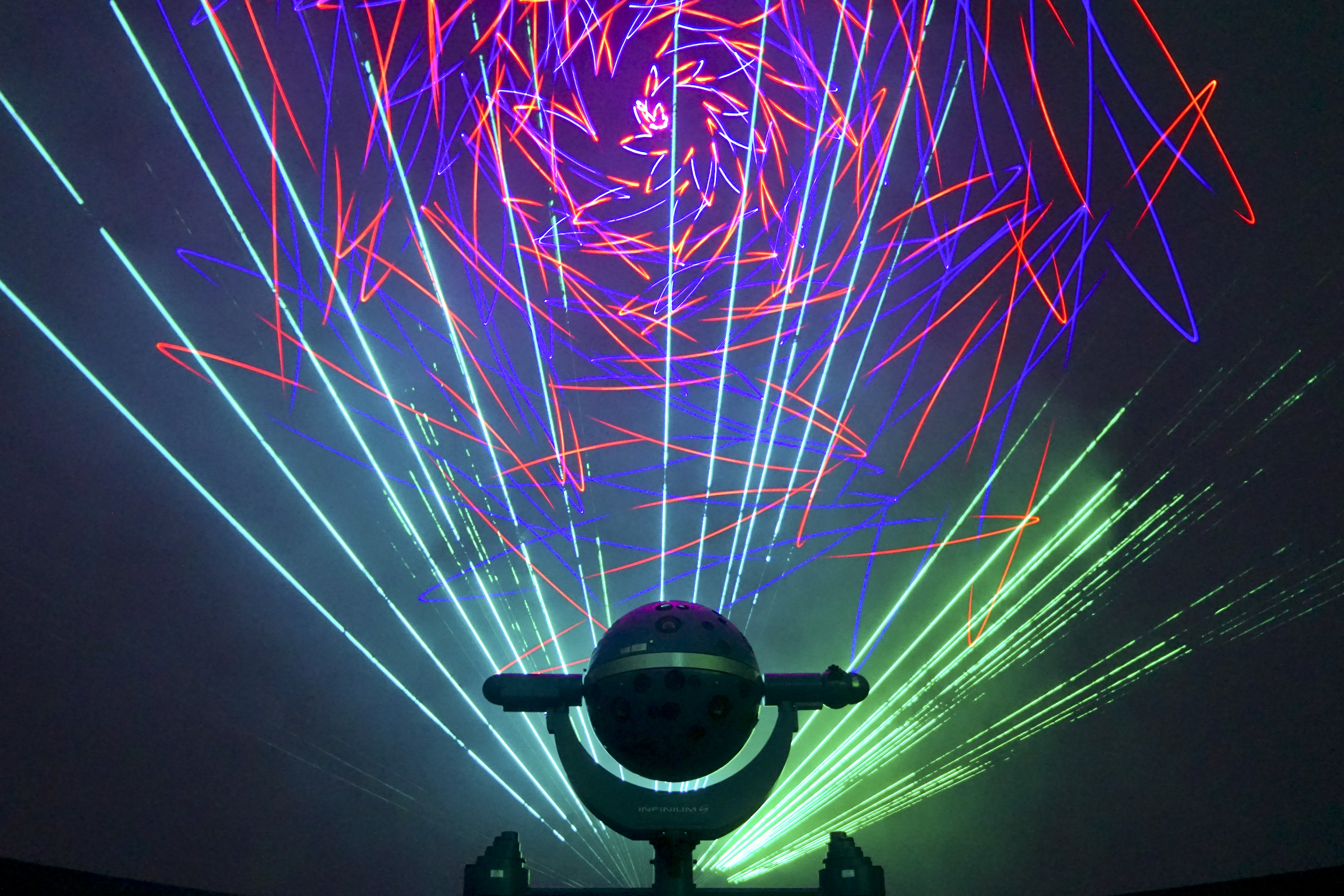 planetarium laser show