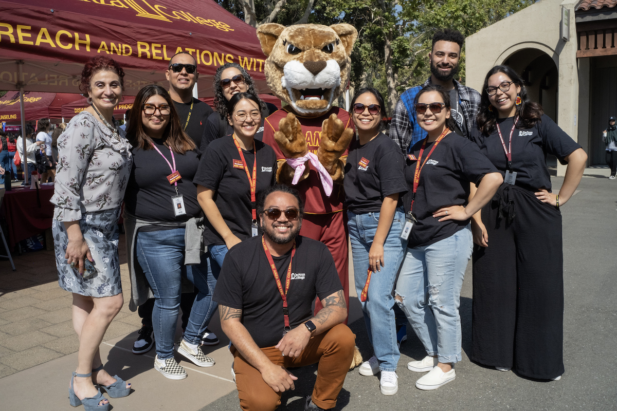 Roary and Outreach Office staffers