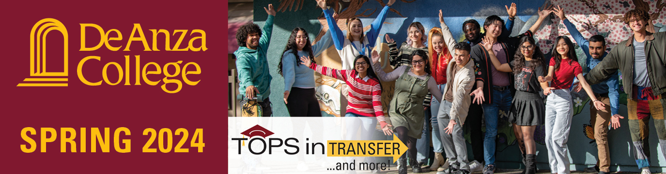 De Anza College Spring 2023 - Tops in Transfer and more!