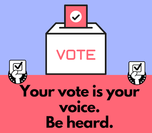 Your voice needs to be heard. 📢 Most importantly, lets give voice to those  who are not able to vote!✍🏼 Take the first step and register…
